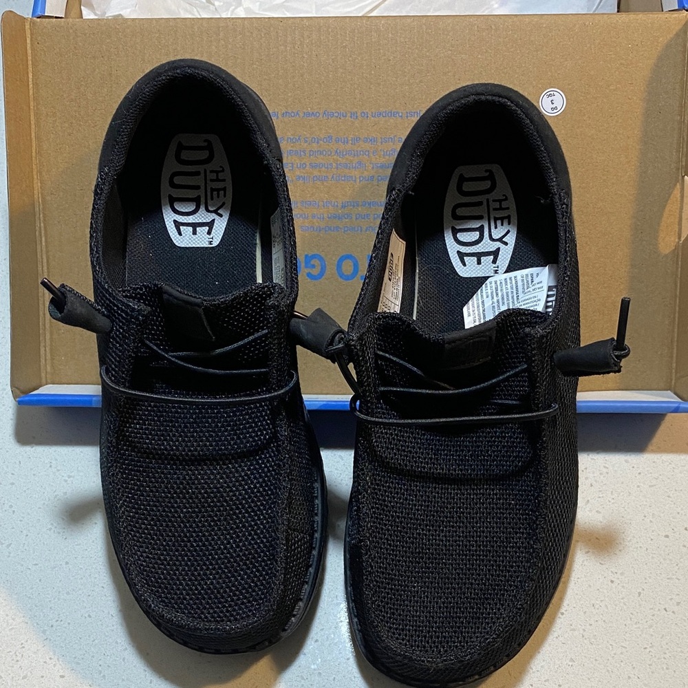 Hey Dude Women’s Black Loafers